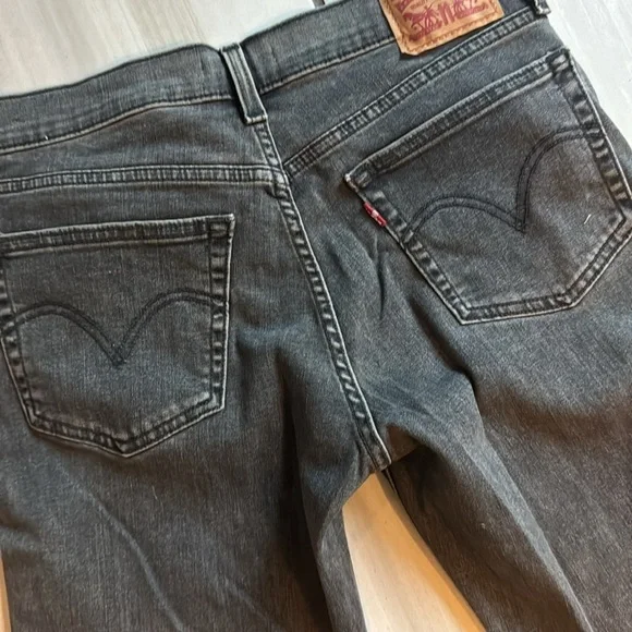 Womens Black Levi's Boyfriend Ankle Size 29 - Picture 5 of 5